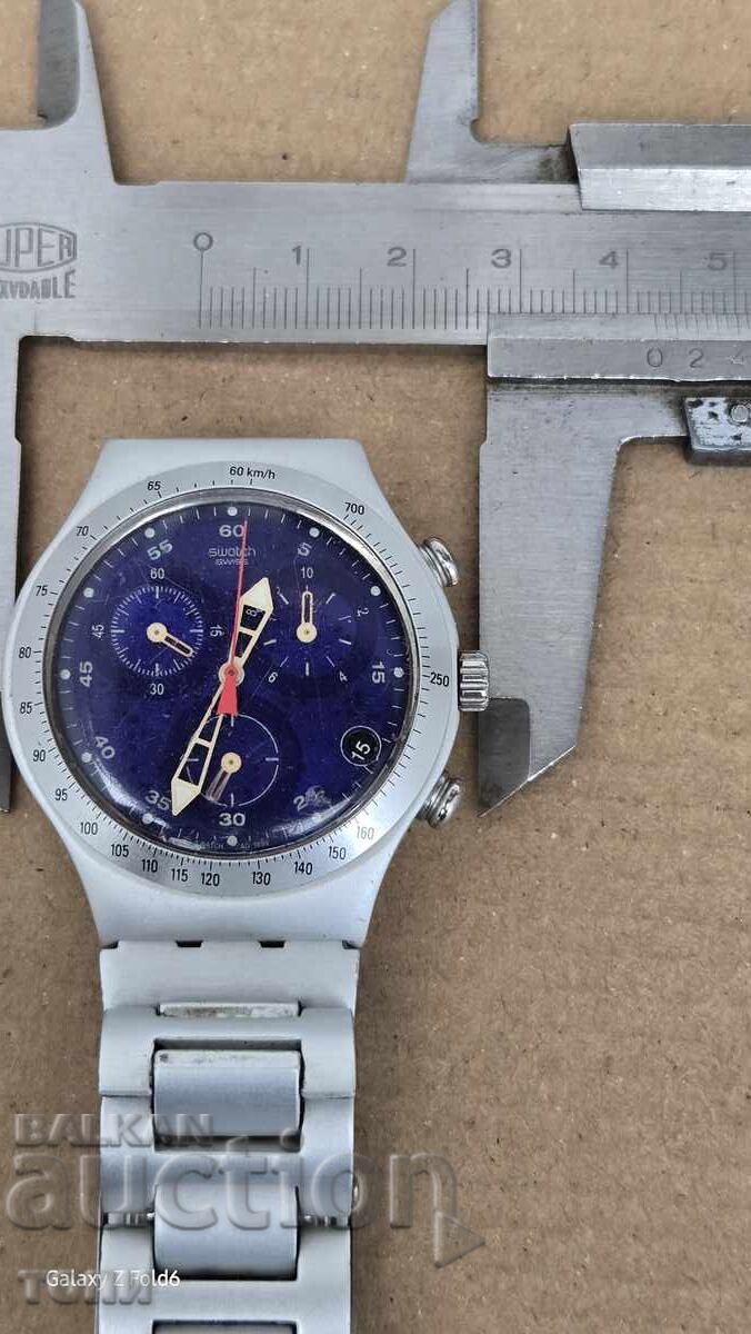 SWATCH CHRONOGRAPH QUARTZ SWISS MADE RARE, I DON'T KNOW IF IT WORKS - 5 SWATCH CHRONOGRAPH QUARTZ SWISS MADE RARE, I DON'T KNOW IF IT WORKS - 5