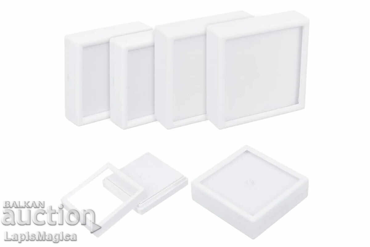 Κουτί για κοσμήματα 5x5 εκ. λευκό Κουτί για κοσμήματα 5x5 εκ. λευκό