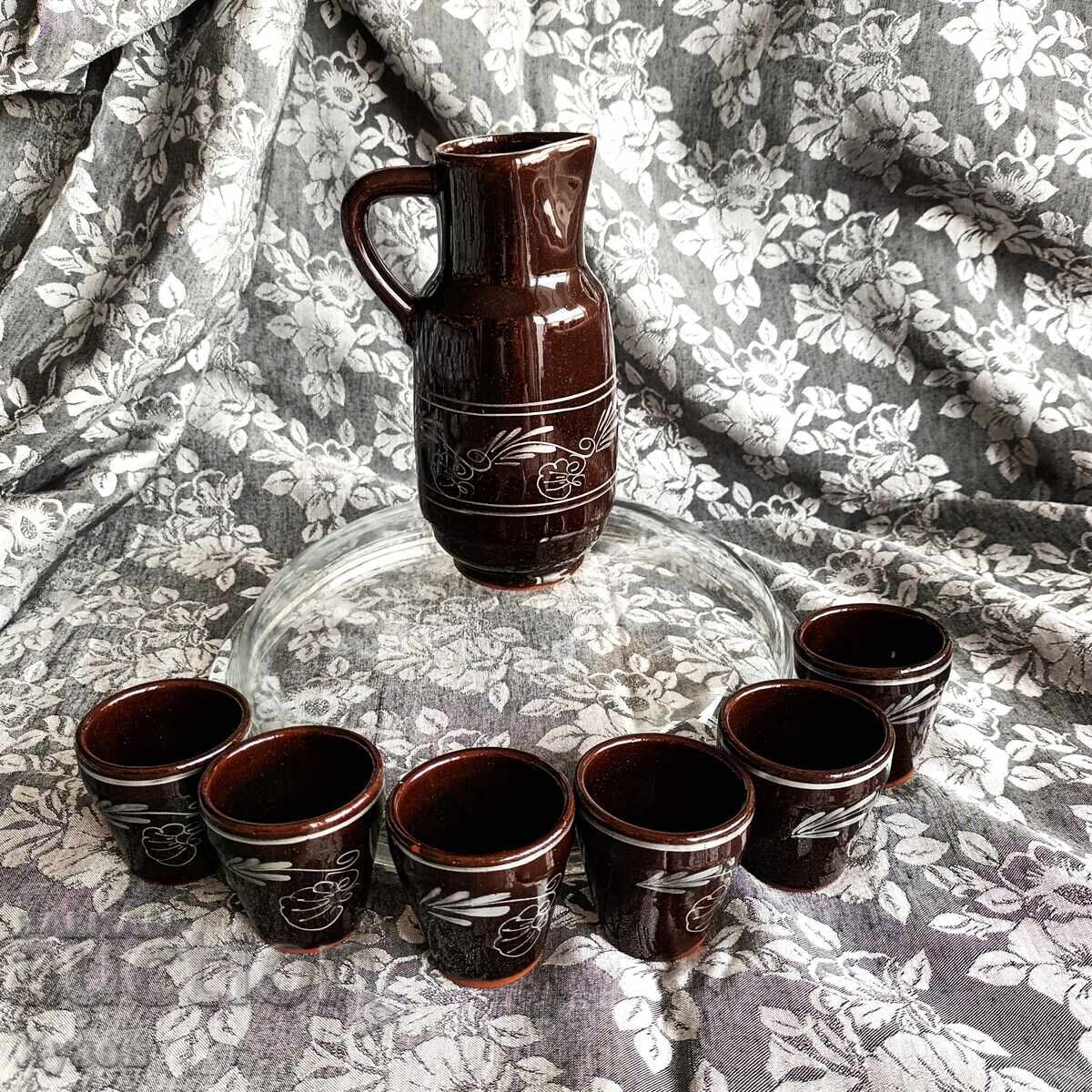 Trojan Ceramics Rakia Set Trojan Ceramics Rakia Set