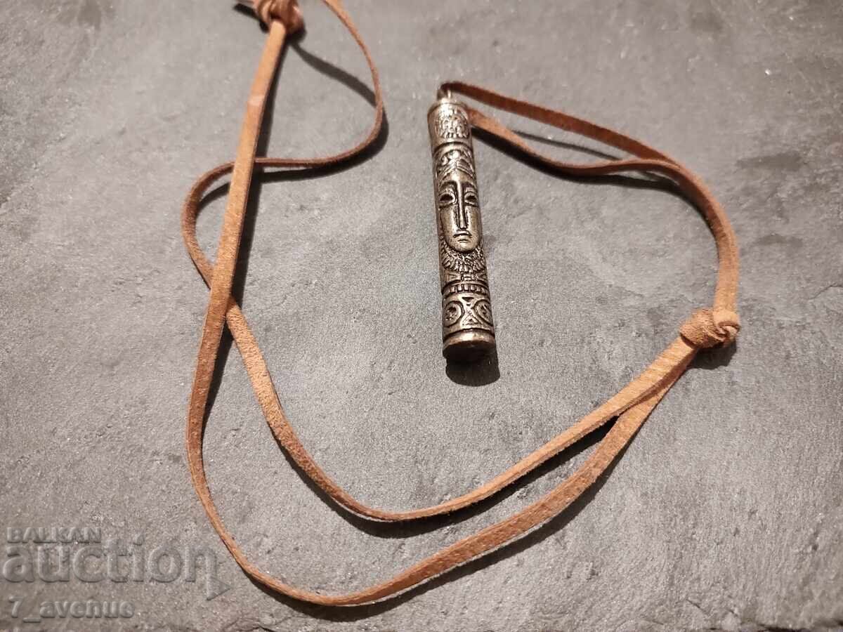 Necklace, jewelry, heavy, massive, large pendant, 4.11.25 with price 169.00 BGN | € 86.41