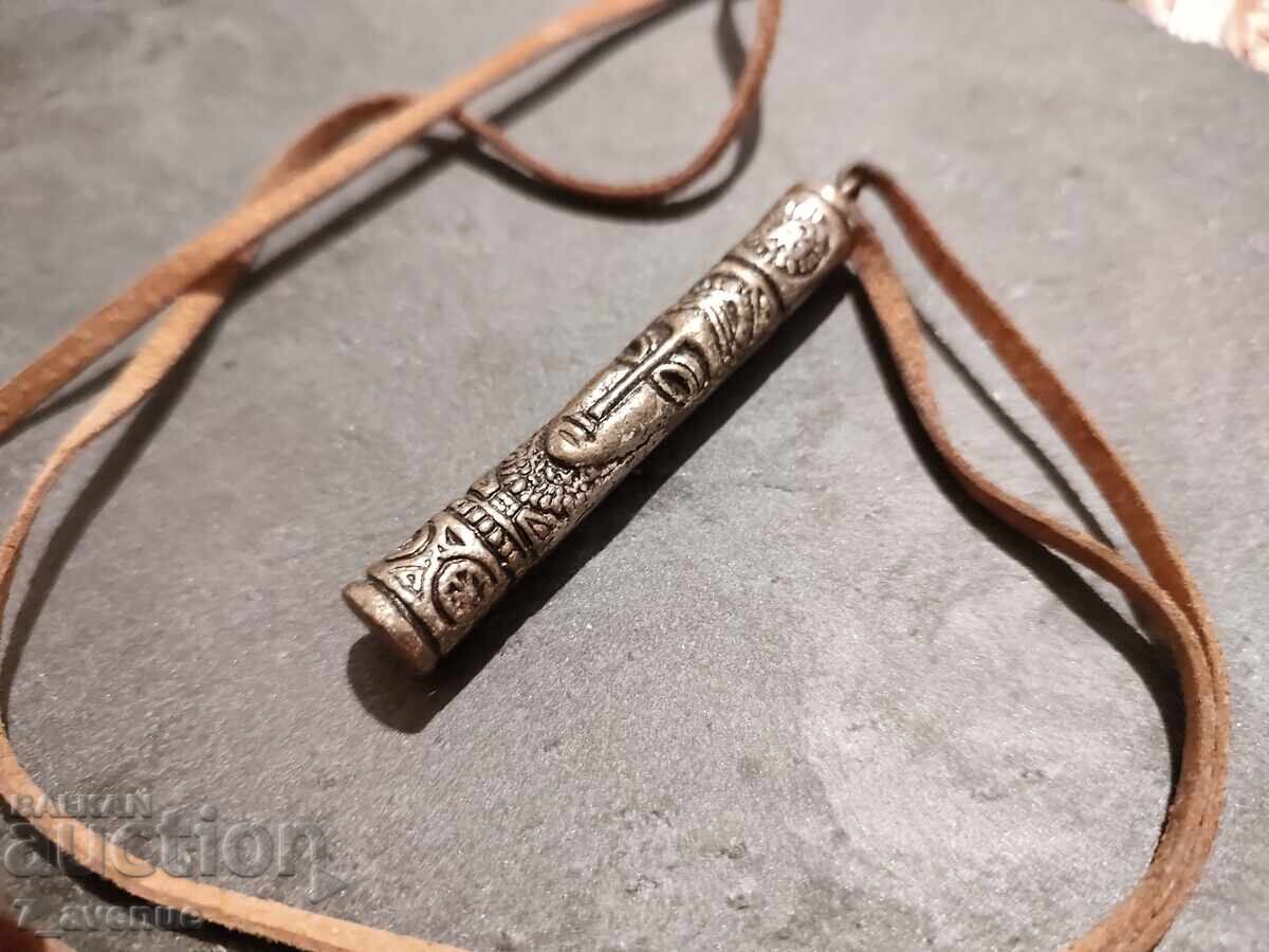 Auction  Necklace, jewelry, heavy, massive, large pendant, 4.11.25