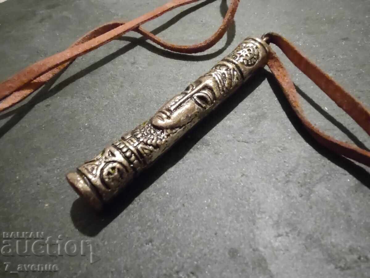 Necklace, jewelry, heavy, massive, large pendant, 4.11.25 - 5