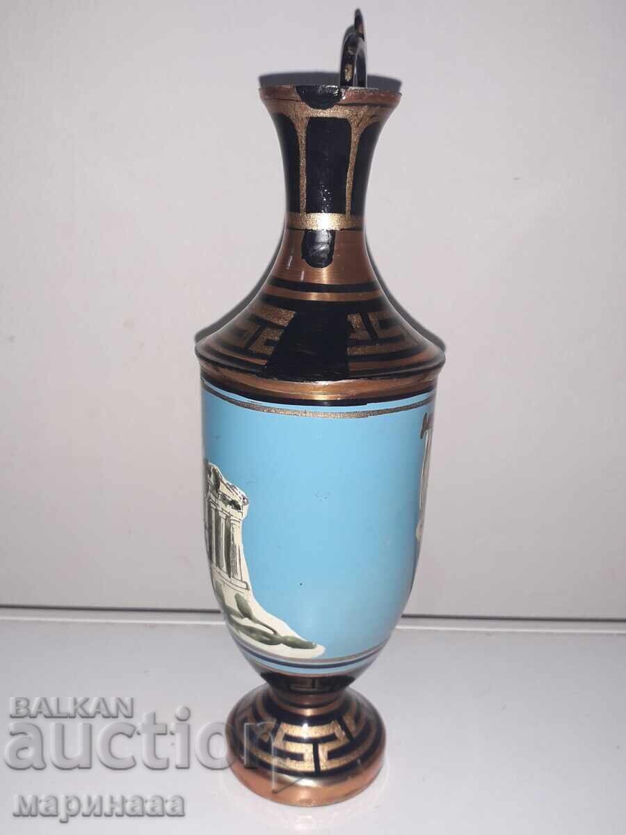 Auction  OLD COPPER KETTLE. SOUVENIR. GREECE