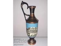 OLD COPPER KETTLE. SOUVENIR. GREECE