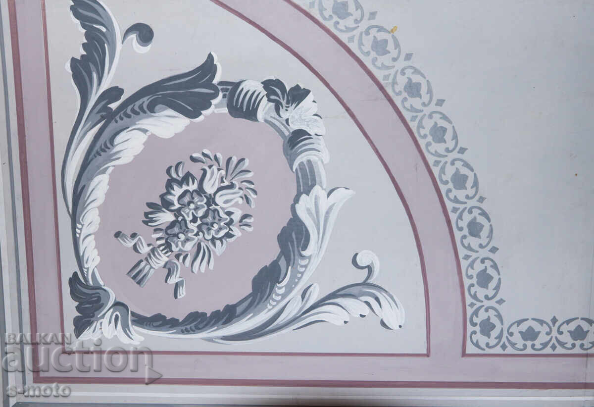 Аукцион Голяма картина гваш архитектурен елемент Аукцион Голяма картина гваш архитектурен елемент