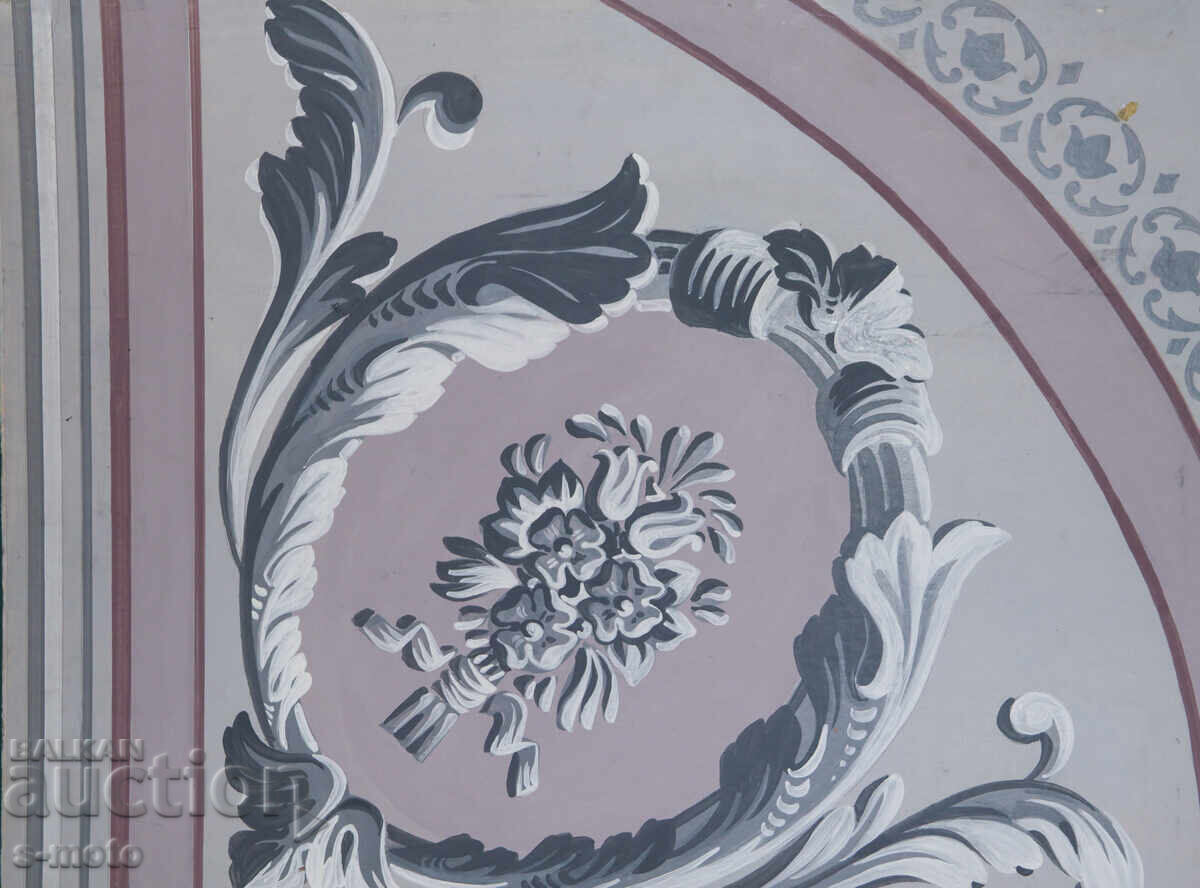 Доставка на Голяма картина гваш архитектурен елемент Доставка на Голяма картина гваш архитектурен елемент