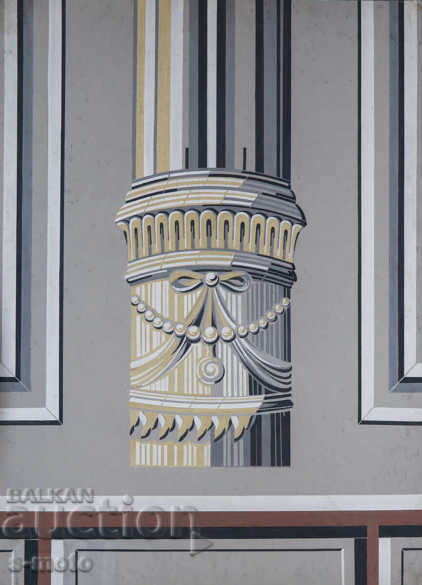 Μεγάλη εικόνα γκουάς αρχιτεκτονικό στοιχείο με τιμή 500.00 BGN | € 255.65