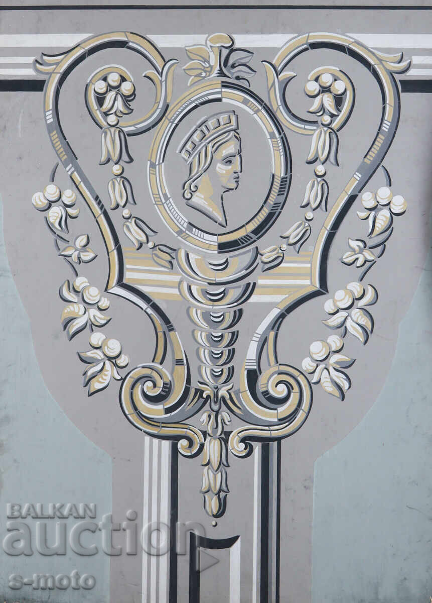 Μεγάλη εικόνα γκουάς αρχιτεκτονικό στοιχείο Μεγάλη εικόνα γκουάς αρχιτεκτονικό στοιχείο