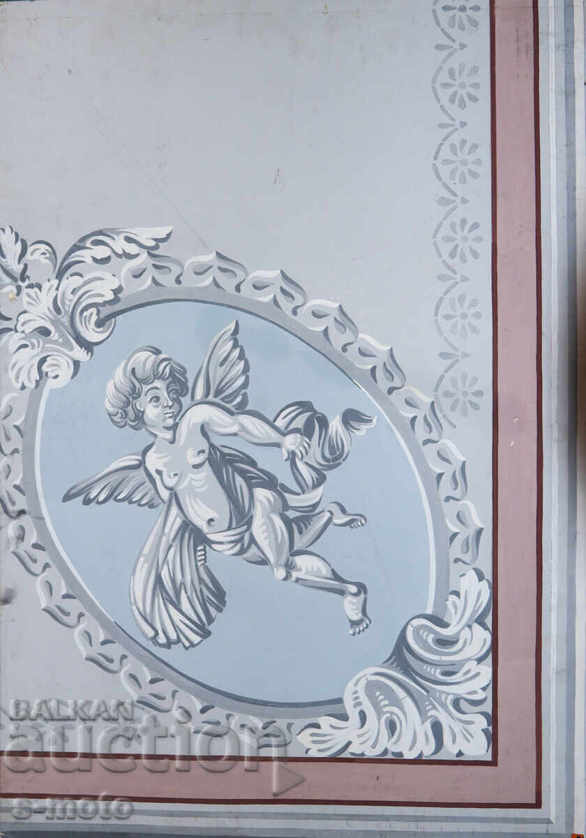 Голяма картина гваш архитектурен елемент с цена 500.00 лв. | € 255.65 Голяма картина гваш архитектурен елемент с цена 500.00 лв. | € 255.65