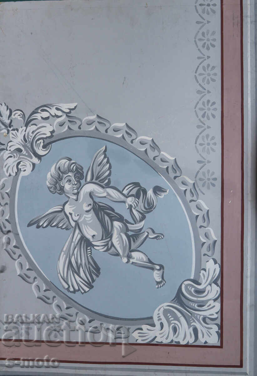 Голяма картина гваш архитектурен елемент Голяма картина гваш архитектурен елемент