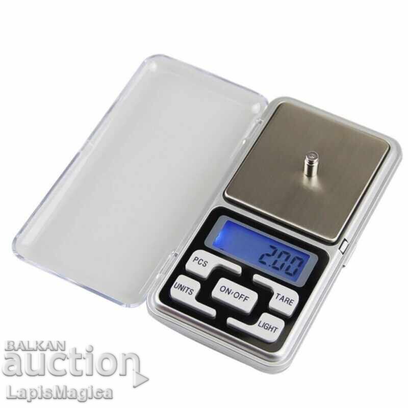 Cântar digital pentru bijuterii – precizie de la 0.01g la 200g