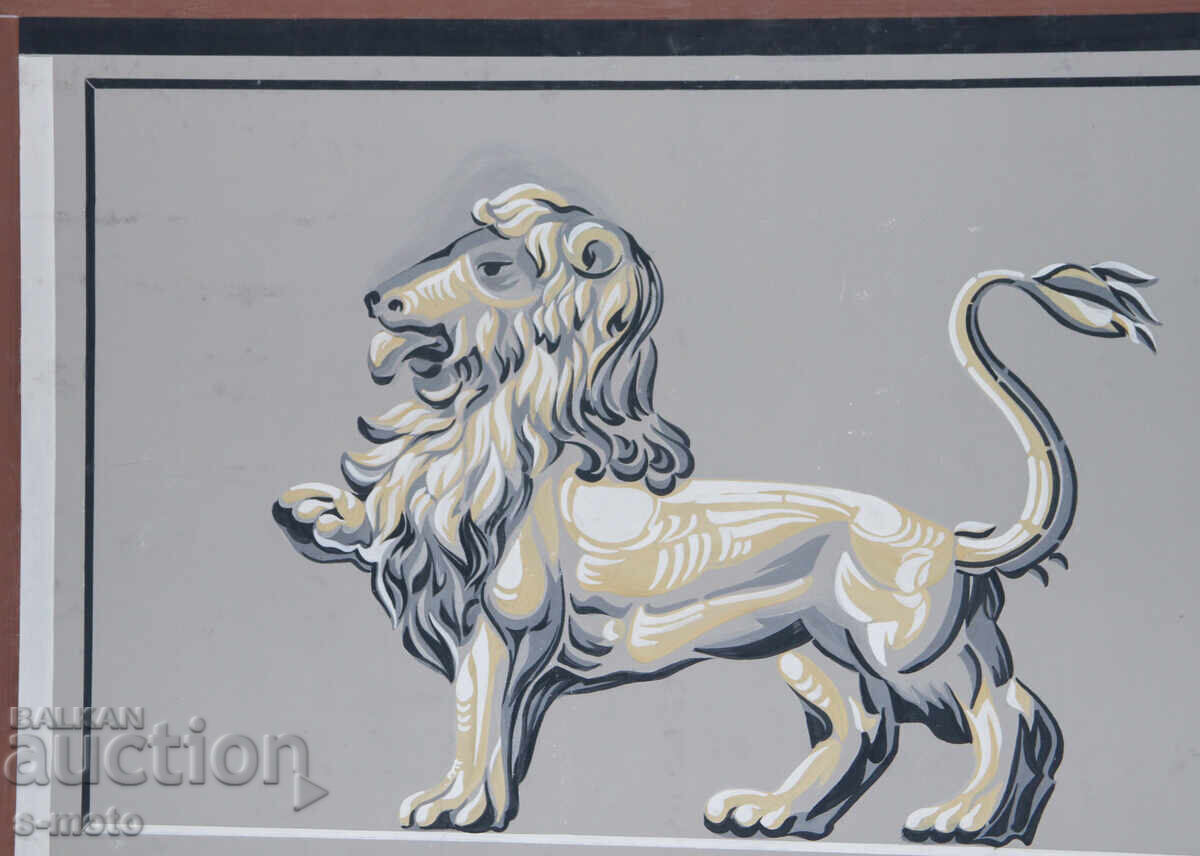 Доставка на Голяма картина гваш архитектурен елемент Доставка на Голяма картина гваш архитектурен елемент