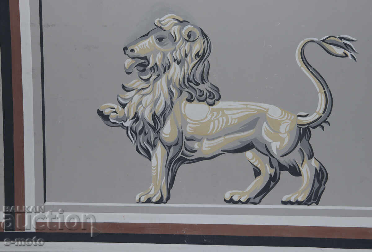 Голяма картина гваш архитектурен елемент - 5 Голяма картина гваш архитектурен елемент - 5