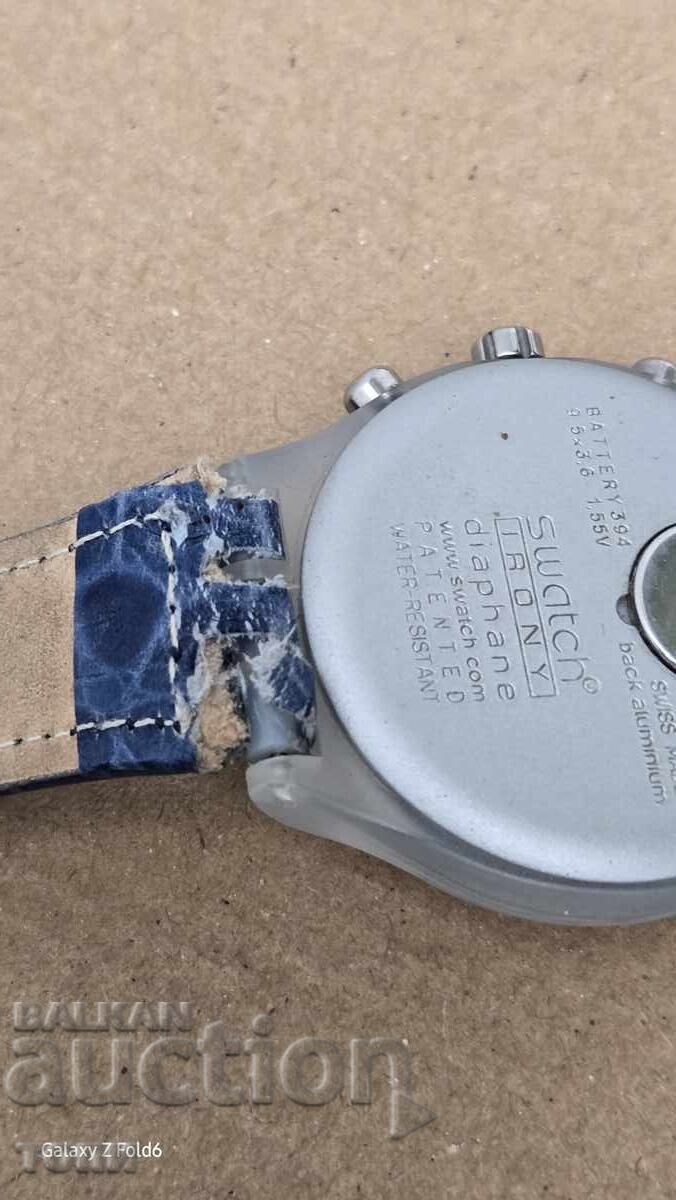 SWATCH CHRONOGRAPH QUARTZ SWISS MADE ΣΠΑΝΙΟ ΛΕΙΤΟΥΡΓΕΙ ΧΩΡΙΣ ΕΓΓΥΗΣΗ - 5 SWATCH CHRONOGRAPH QUARTZ SWISS MADE ΣΠΑΝΙΟ ΛΕΙΤΟΥΡΓΕΙ ΧΩΡΙΣ ΕΓΓΥΗΣΗ - 5