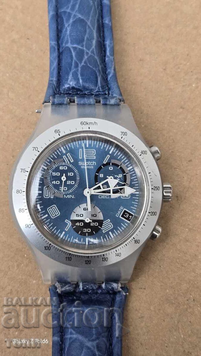 SWATCH CHRONOGRAPH QUARTZ SWISS MADE ΣΠΑΝΙΟ ΛΕΙΤΟΥΡΓΕΙ ΧΩΡΙΣ ΕΓΓΥΗΣΗ SWATCH CHRONOGRAPH QUARTZ SWISS MADE ΣΠΑΝΙΟ ΛΕΙΤΟΥΡΓΕΙ ΧΩΡΙΣ ΕΓΓΥΗΣΗ