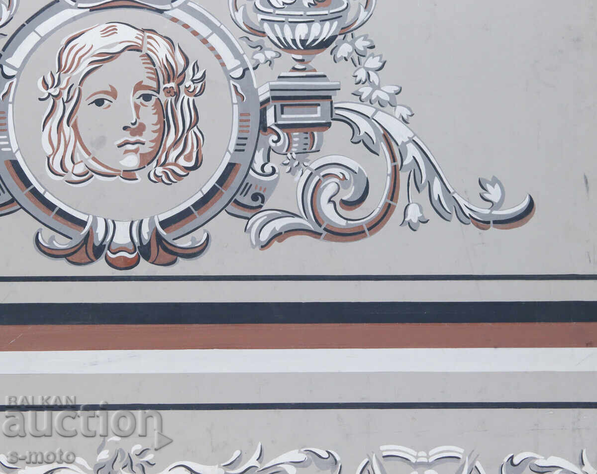 Голяма картина гваш архитектурен елемент - 6 Голяма картина гваш архитектурен елемент - 6