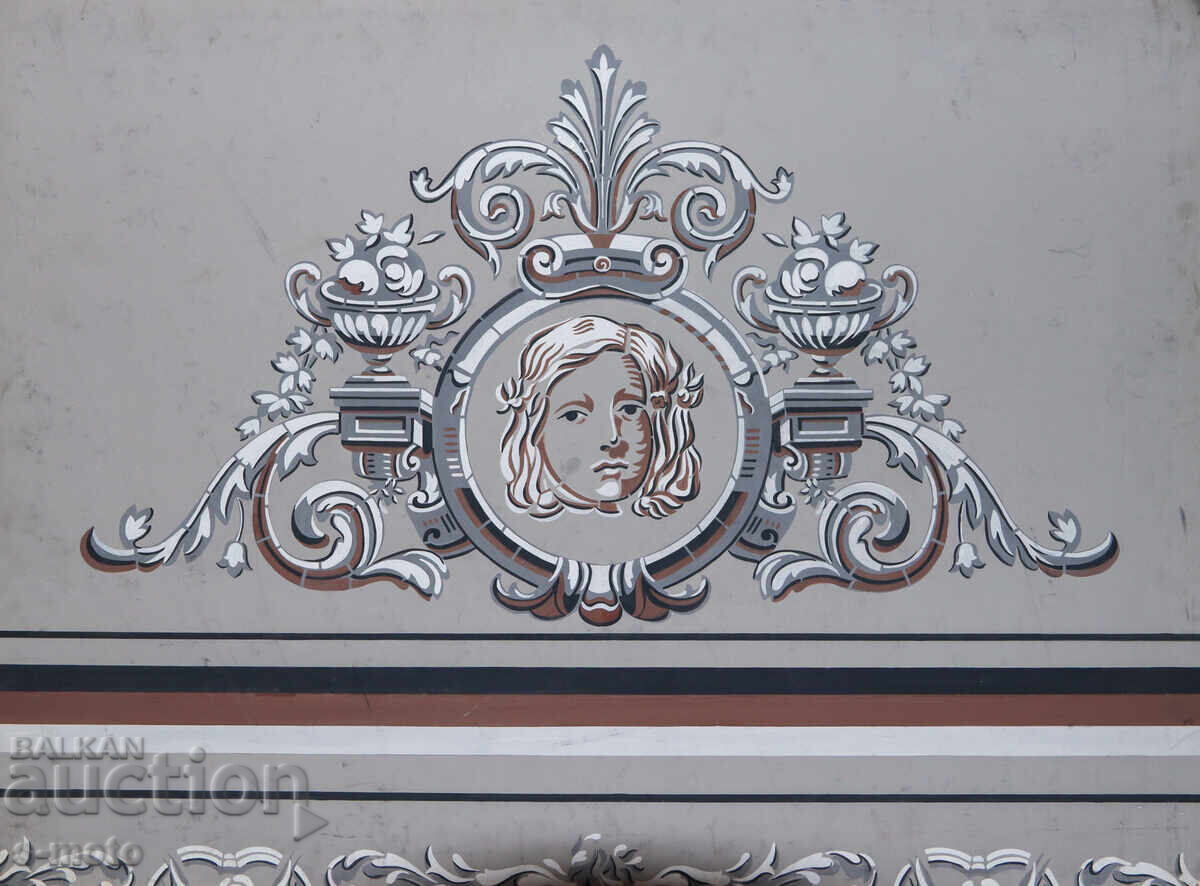 Голяма картина гваш архитектурен елемент Голяма картина гваш архитектурен елемент