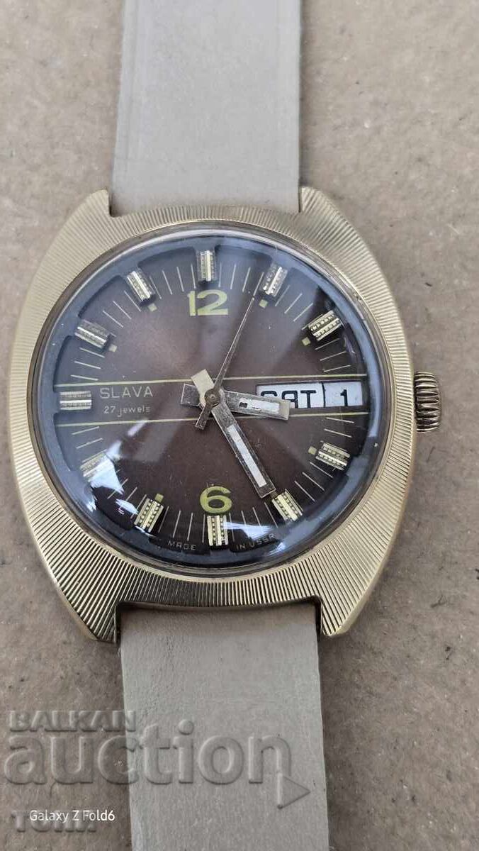 SLAVA AUTOMATIC AU 10 РЯДЪК РАБОТИ БЕЗ ГАРАНЦИЯ БЗЦ  !!!! с цена 67.00 лв. | € 34.26