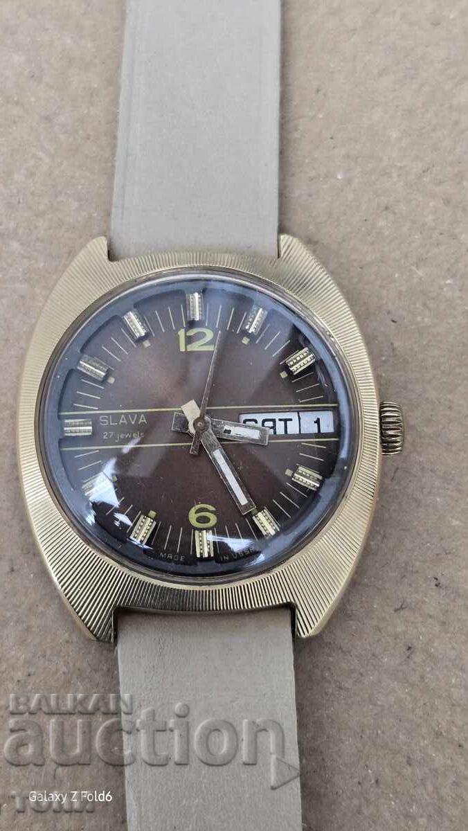 SLAVA AUTOMATIC AU 10 РЯДЪК РАБОТИ БЕЗ ГАРАНЦИЯ БЗЦ  !!!!