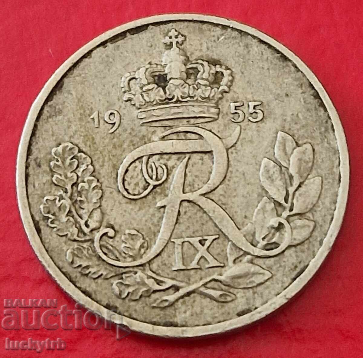 10 øre 1955 - Denmark with price € 0.70 | 1.37 BGN 10 øre 1955 - Denmark with price € 0.70 | 1.37 BGN