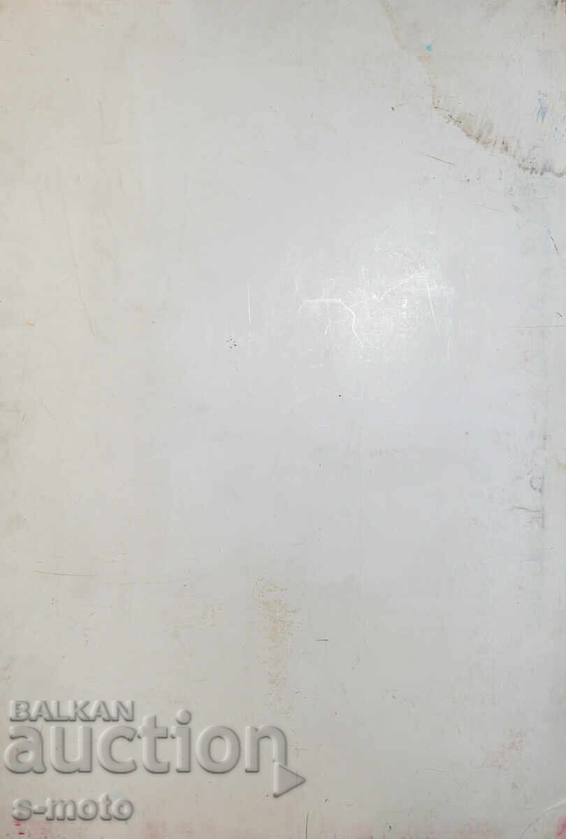 Large oil painting abstract composition nude body - 7