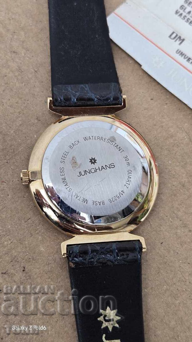 Παράδοση JUNGHANS QUARTZ GERMANY MADE RARE ΔΕΝ ΞΕΡΩ ΑΝ ΔΟΥΛΕΥΕΙ