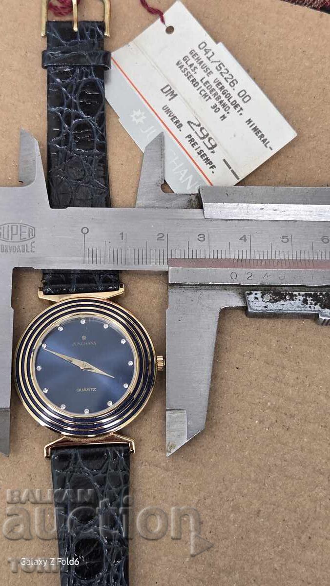 JUNGHANS QUARTZ GERMANY MADE RARE ΔΕΝ ΞΕΡΩ ΑΝ ΔΟΥΛΕΥΕΙ - 5