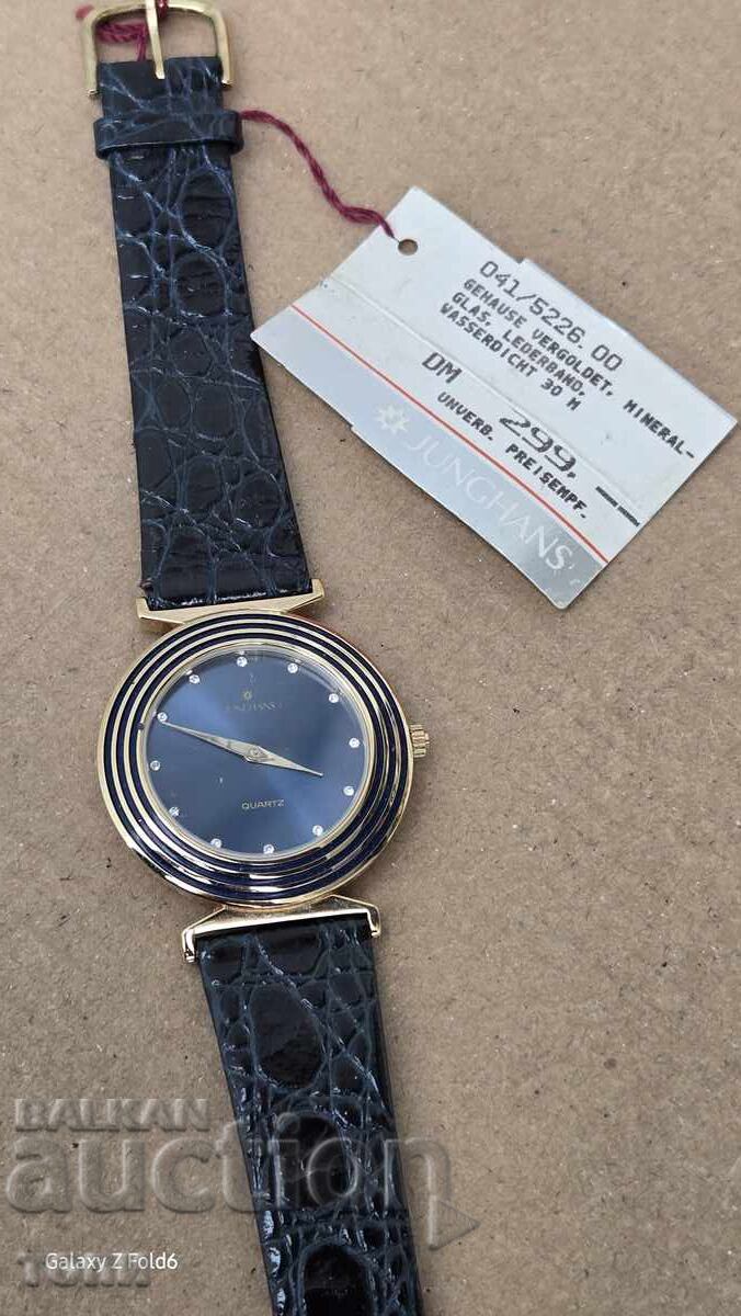 JUNGHANS QUARTZ GERMANY MADE RARE ΔΕΝ ΞΕΡΩ ΑΝ ΔΟΥΛΕΥΕΙ