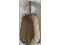 LOPATĂ VECHE DE LEMN PENTRU MĂSURAT CEREALE