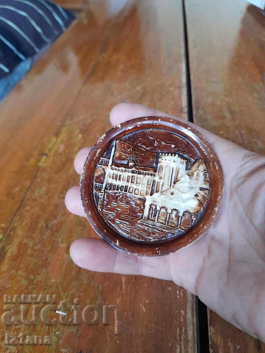 Παλαιό σουβενίρ Μονής Ρίλα με τιμή 6.00 BGN | € 3.07 Παλαιό σουβενίρ Μονής Ρίλα με τιμή 6.00 BGN | € 3.07