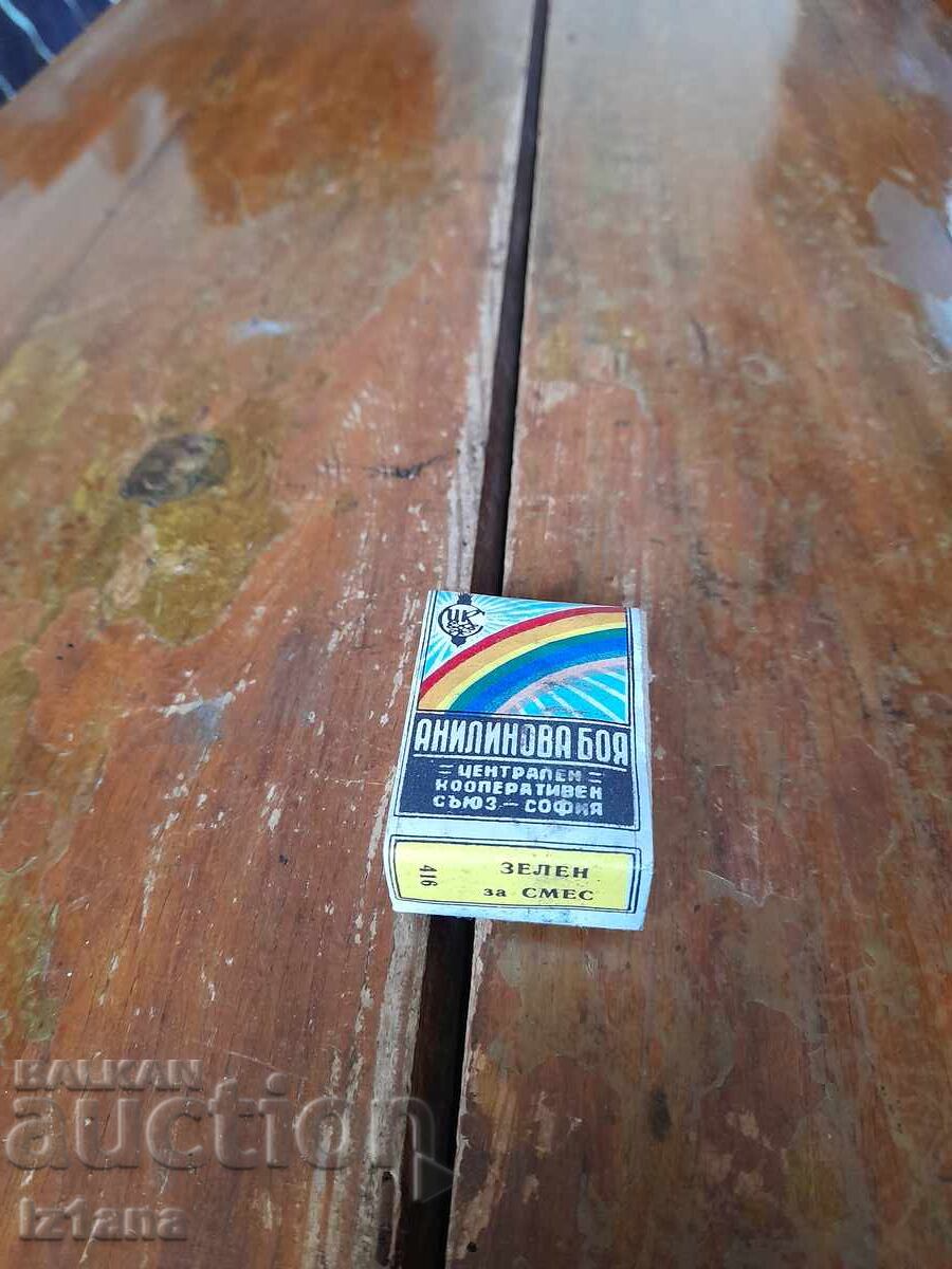 Old Aniline Dye, Green for Mixing