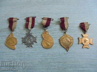 №*8346 Стари медали / ретро значки / колекционерски комплект
