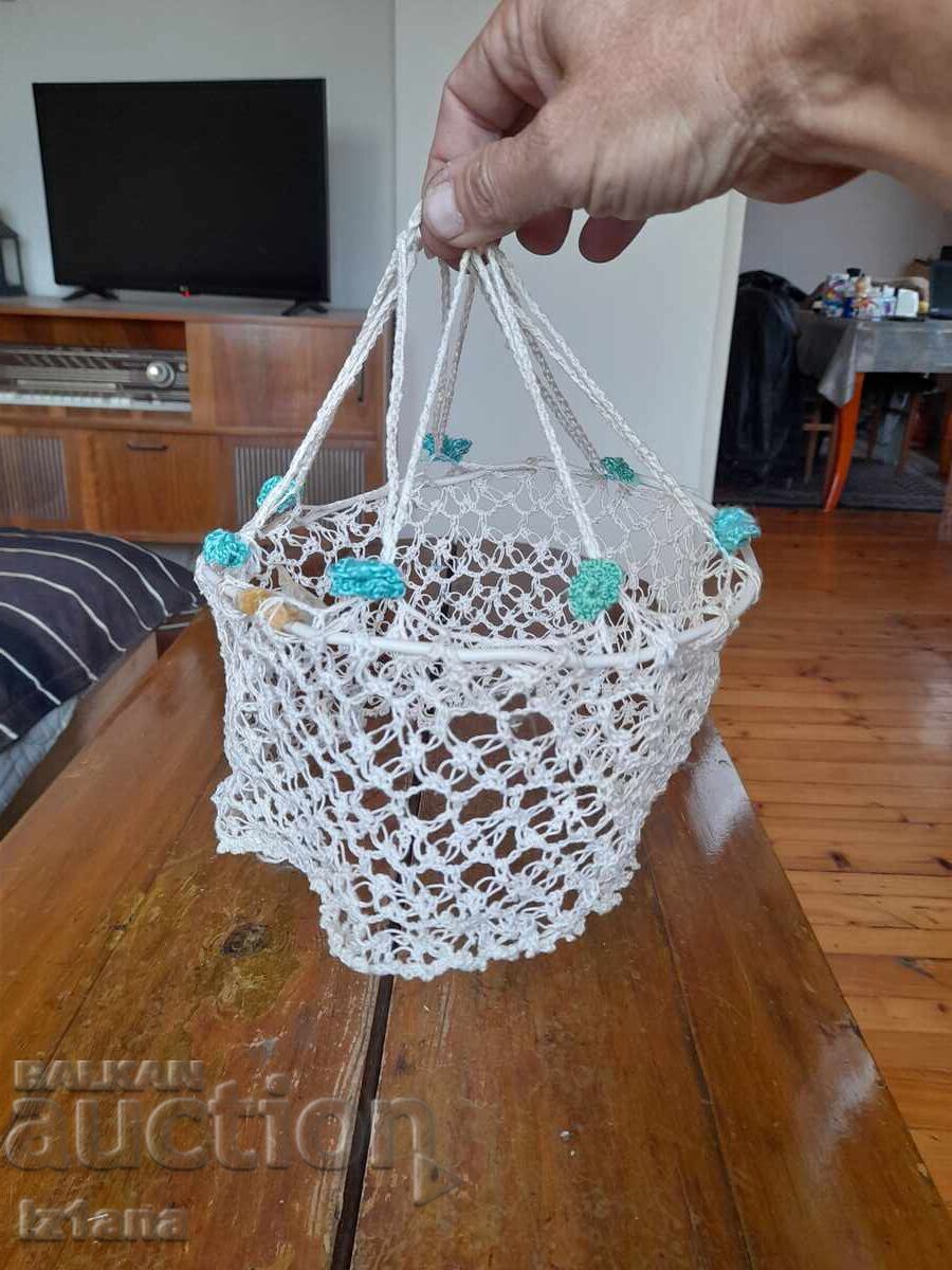 Old woven chandelier with price 22.00 BGN | € 11.25 Old woven chandelier with price 22.00 BGN | € 11.25