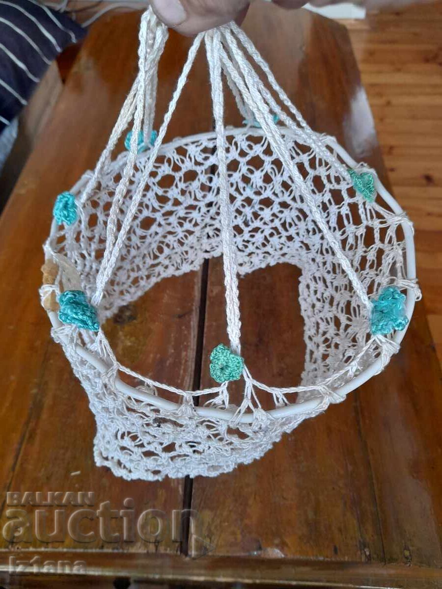 Auction Old woven chandelier Auction Old woven chandelier