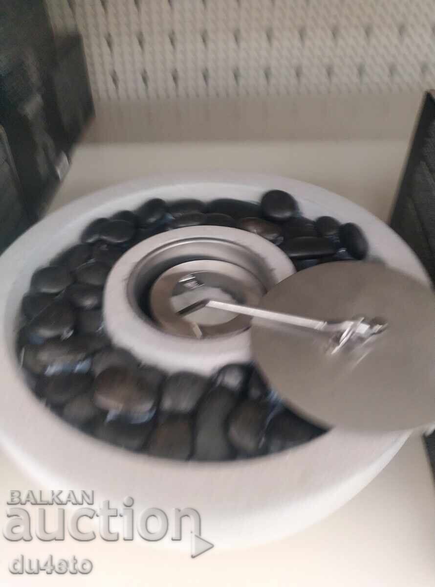 Διακοσμητικό τζάκι βιοαιθανόλης διακόσμηση πέτρα και εστία 23x - 7