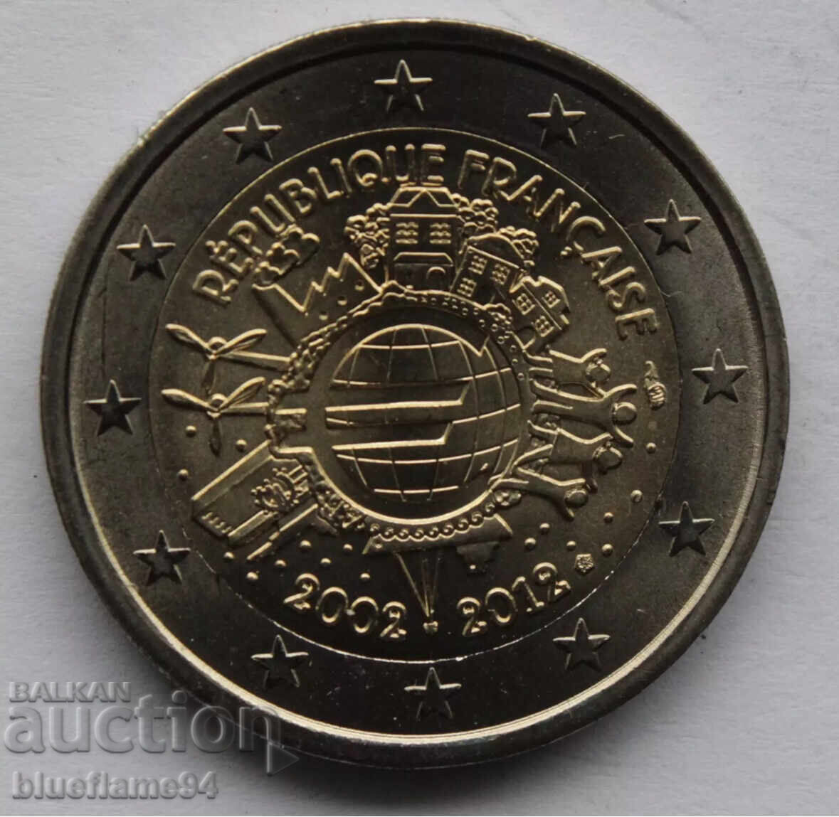 2 euro Franța 2012 2 euro Franța 2012
