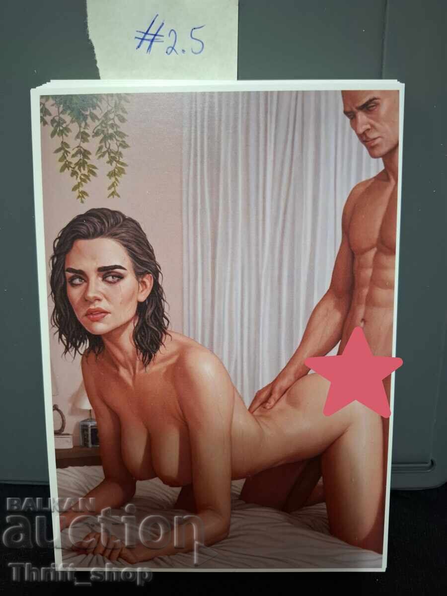 Postcard - Erotica - New