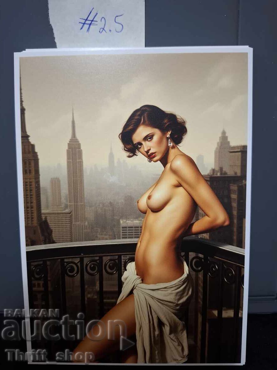 Postcard - Erotica - New