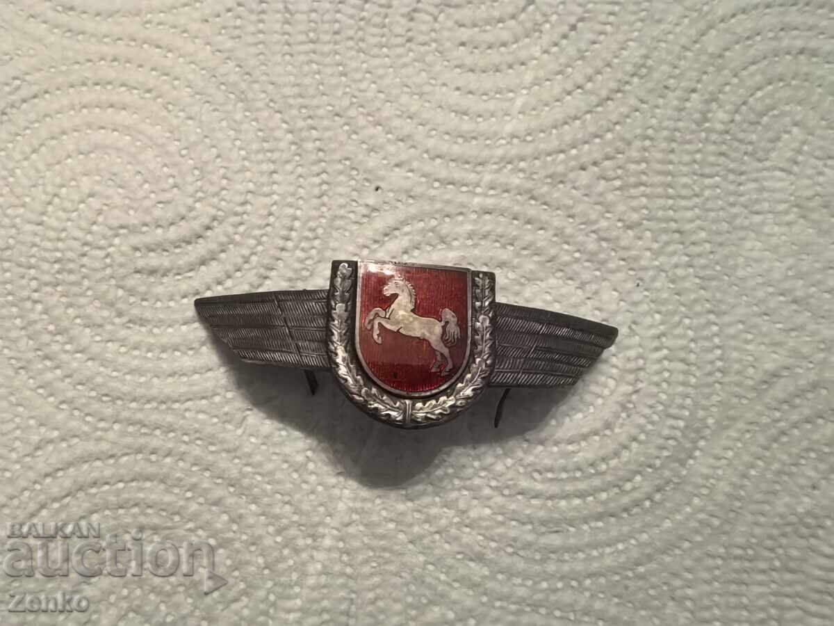 Παλιά σμαλτωμένη κοκάρδα - Ιππική Μεραρχία με τιμή 55.00 BGN | € 28.12
