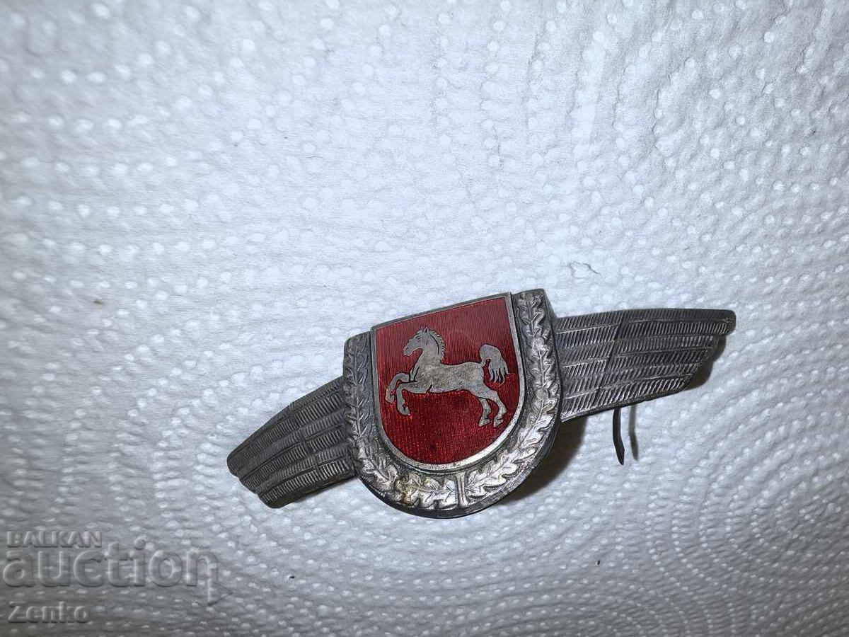 Παλιά σμαλτωμένη κοκάρδα - Ιππική Μεραρχία