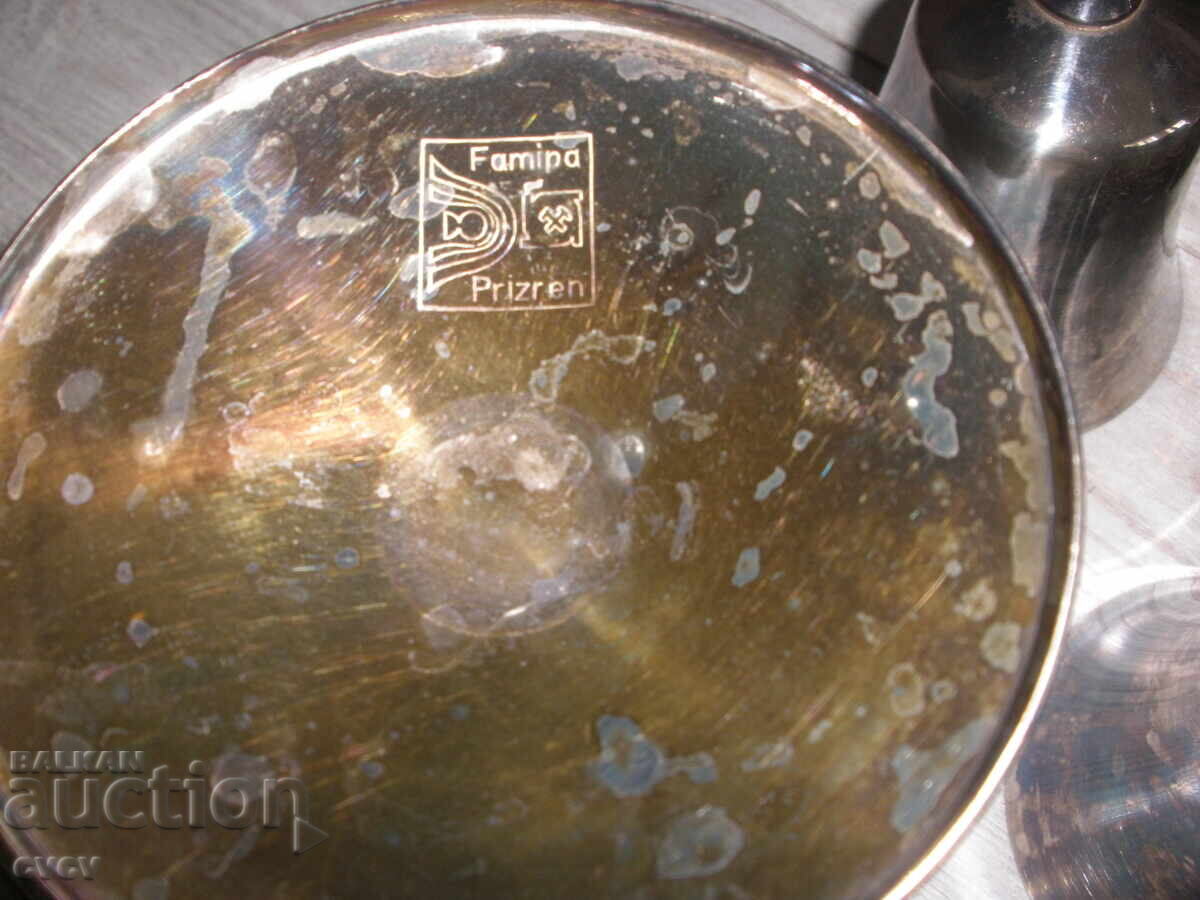 Silver-Plated Bowls - 5 pcs - 5 Silver-Plated Bowls - 5 pcs - 5