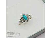 Inel de argint cu turcoaz