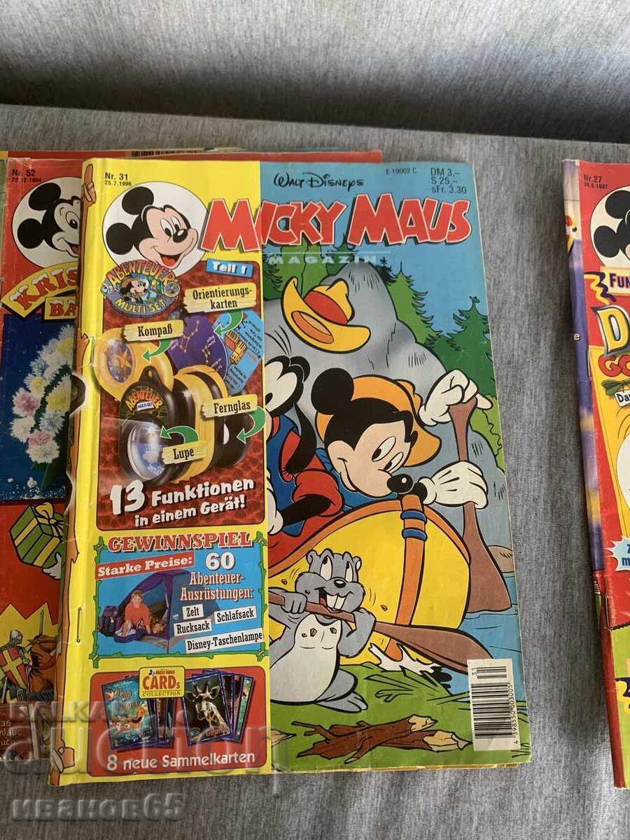 Lot of 6 Micky Maus books - 6