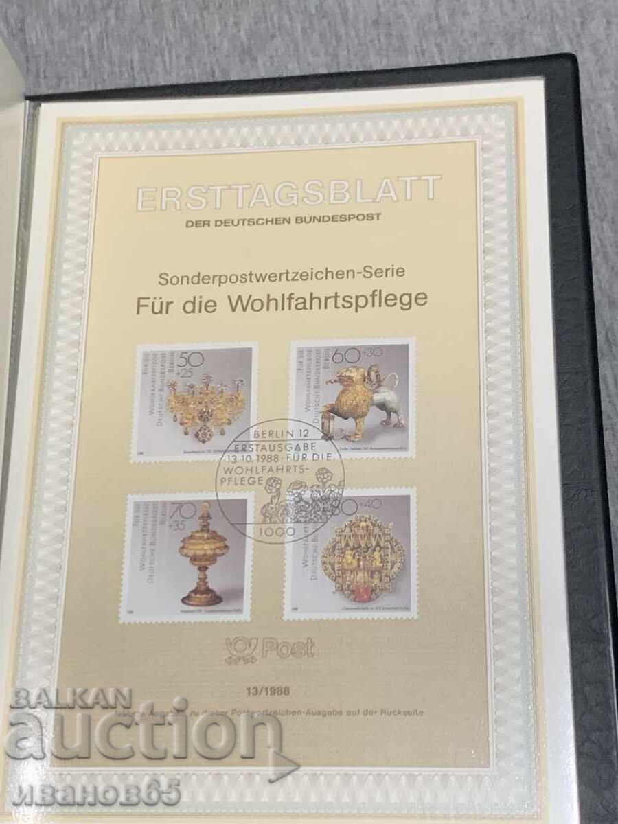 Album German First Day Sheets - 6