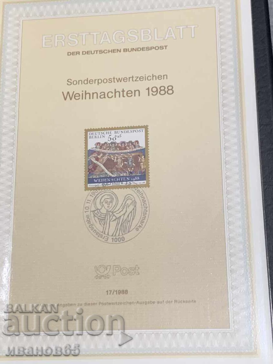 Album German First Day Sheets - 7