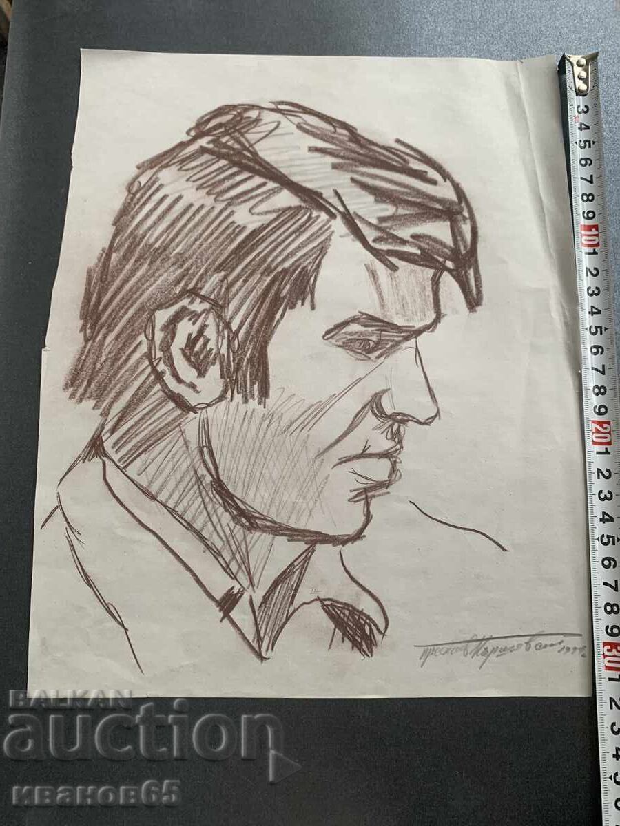 Portrait drawing by Preslav Karshovski Portrait drawing by Preslav Karshovski