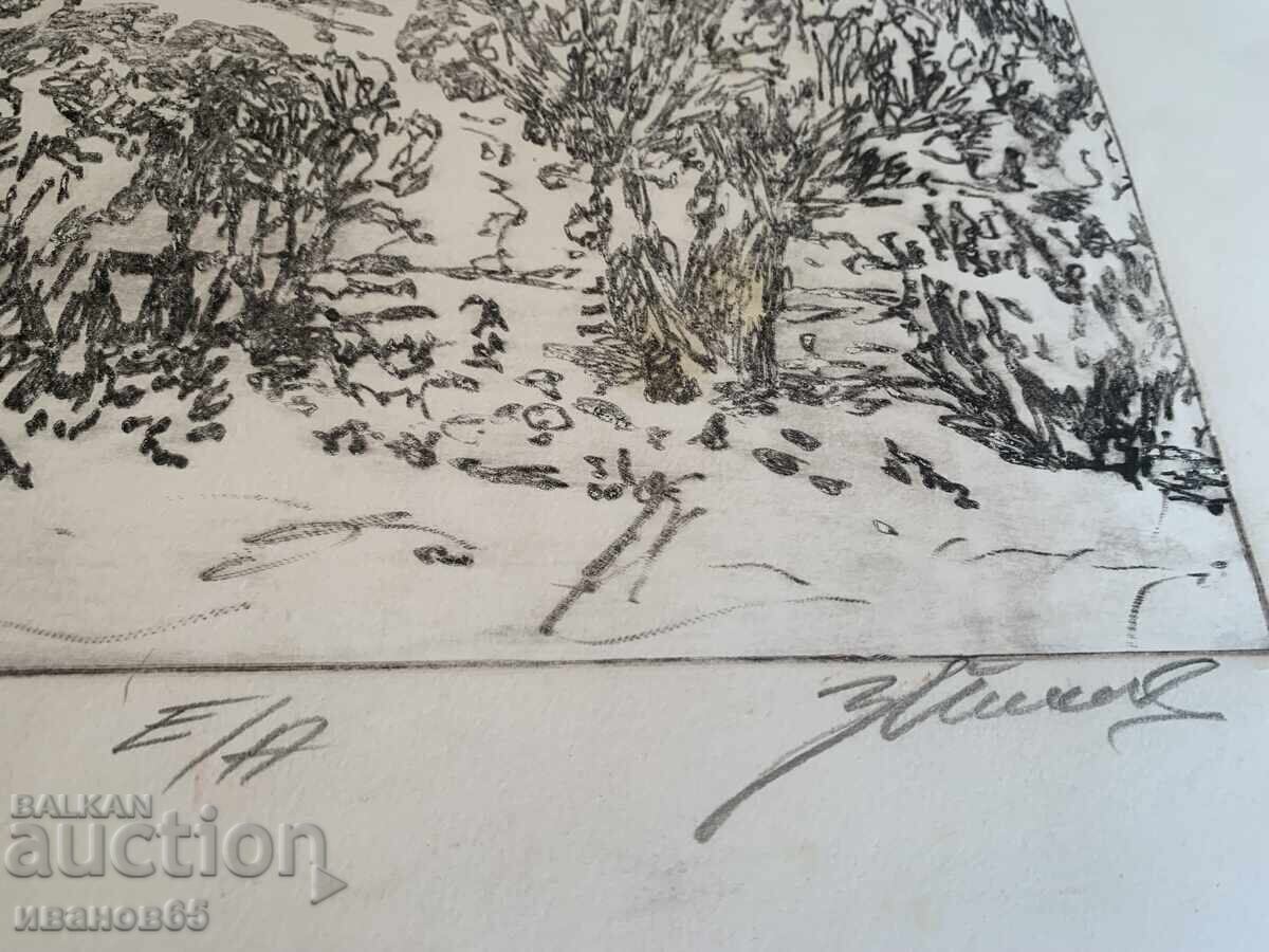 Painting by Zafir Yonchev, Chamberly, E/A - 5 Painting by Zafir Yonchev, Chamberly, E/A - 5