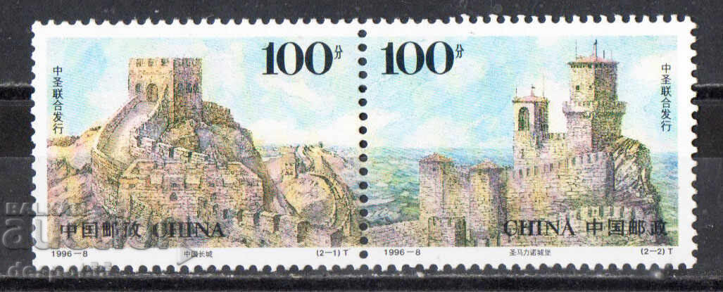 1996. China. 25 ani. Relații diplomatice cu San Marino