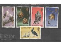 Джърси 1979 г.- Фауна ,пълна серия,чиста с оригинално лепилo