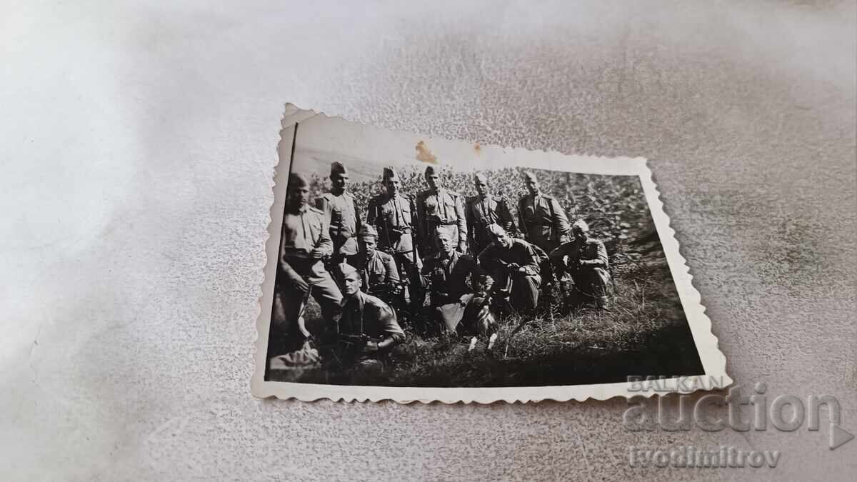 Photograph Border Guards with Border Guard Dog Photograph Border Guards with Border Guard Dog